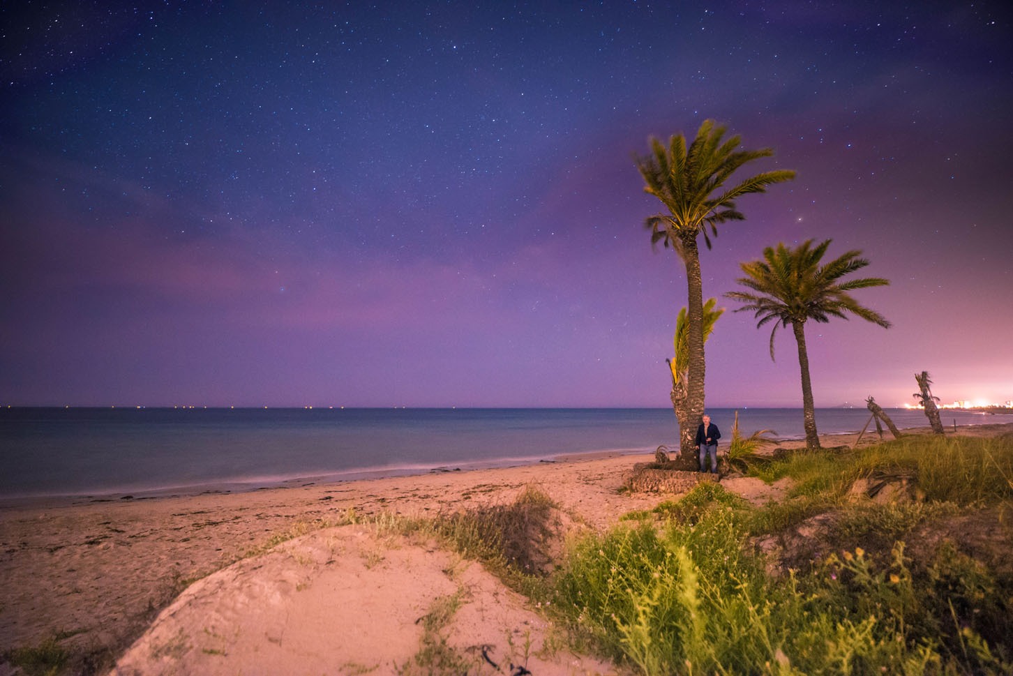Autorretrato en La Llana (San Pedro del Pinatar, Murcia)