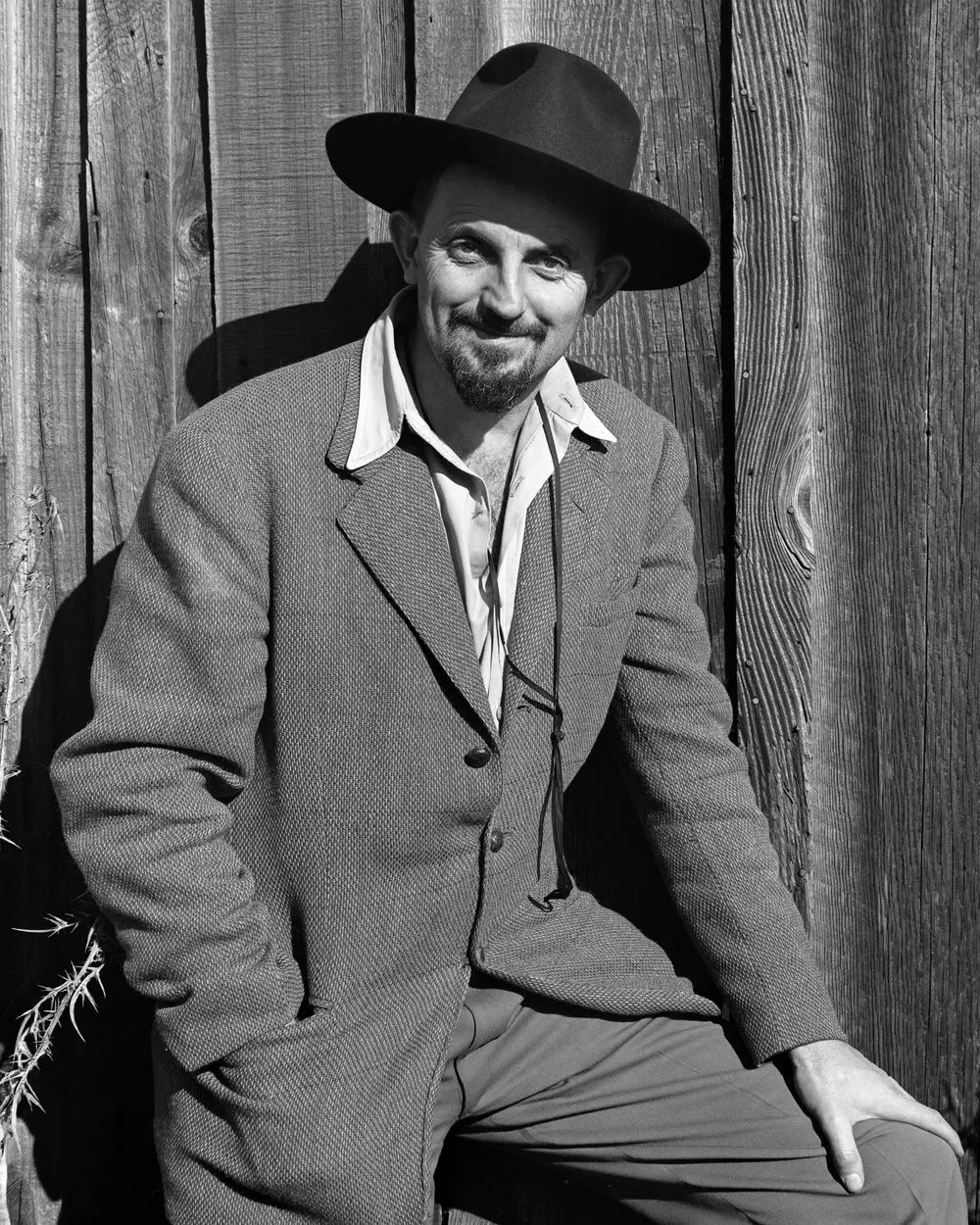 Ansell Adams fotografiado en 1948